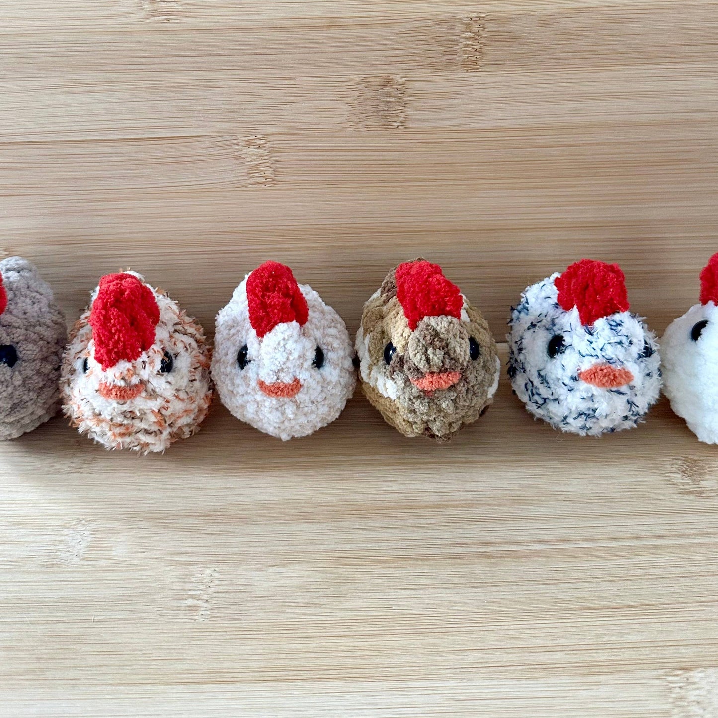Tiny Pocket Pet Crochet Chicken