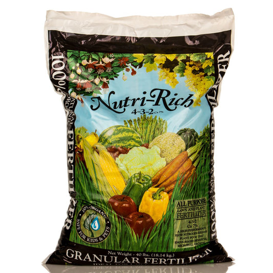 Nutri-Rich Organic Granular Fertilizer, 4-3-2